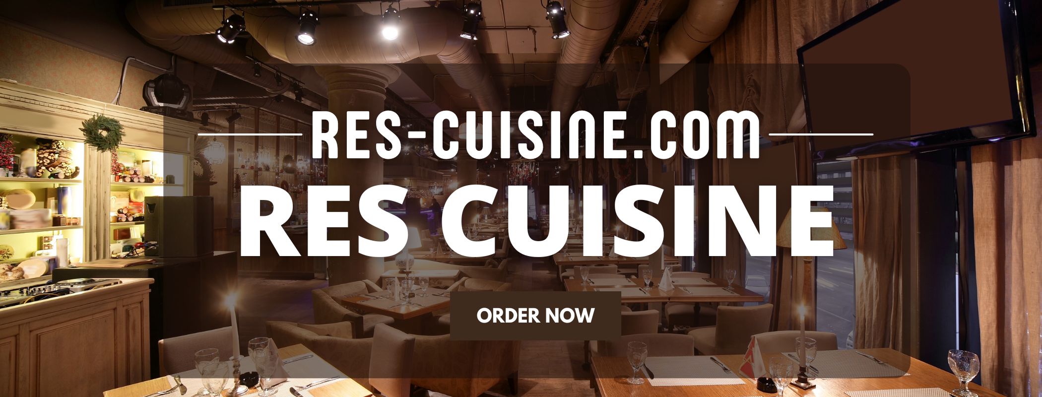 Fine dining experience – Res Cuisine