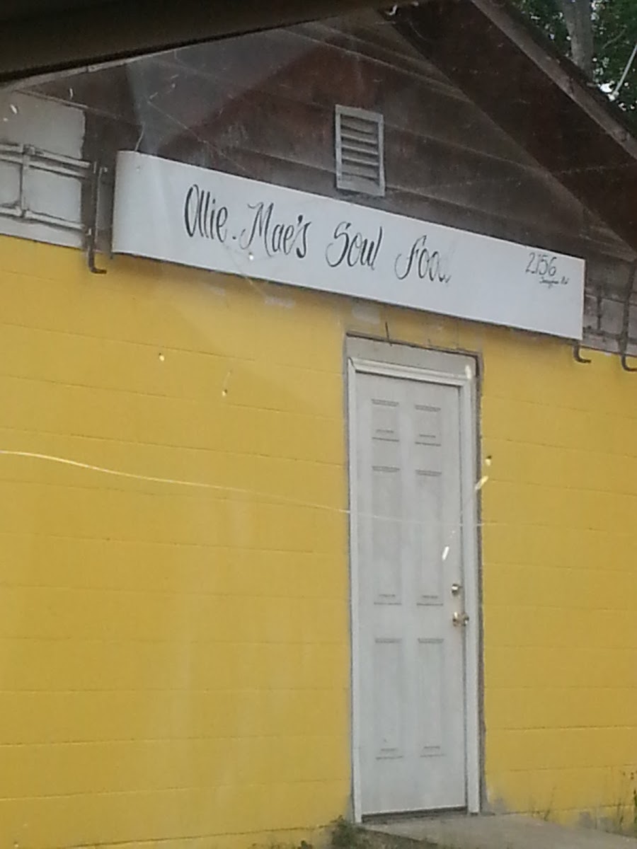 Ollie Mae's Soul Food Menu