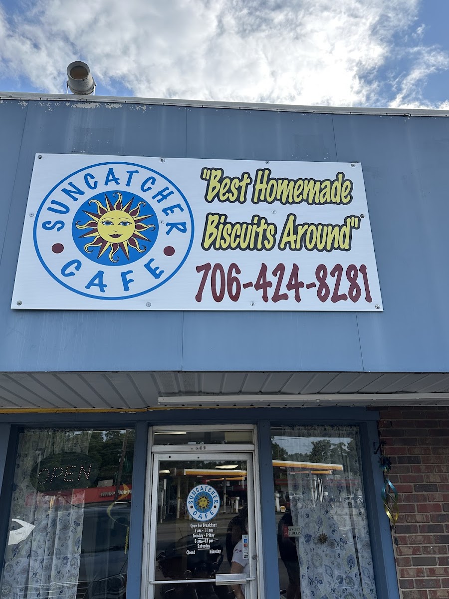 Suncatcher Cafe Menu